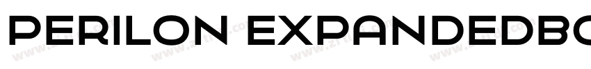 Perilon ExpandedBold字体转换